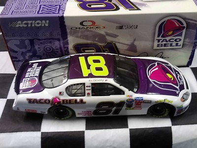NASCAR 1/24 ACTION ♯81 TACO BELL Dale Earnhardt Jr #81 Taco Bell 2004 Monte Carlo 1:24 Action