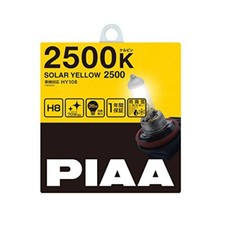 Piaa 2500k Solar Yellow 2500 H8 Headlight Halogen Fog Light Bulbs Hy108 Fs