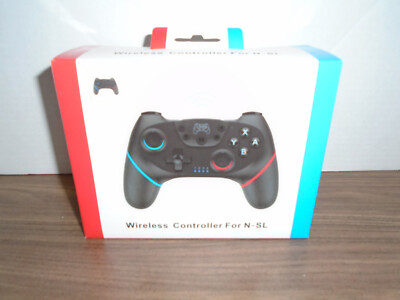 Wireless Controllers For Nintendo Switch N-SL Gamepad Joystick Remote Black  NEW
