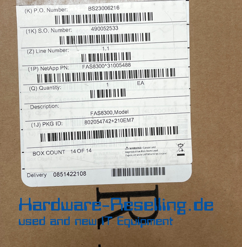 NetApp 19 Pouces Rails de Rack Rails 111-03385-B0-HTT/111-03386-B0-HTT Ovp - Photo 7/10