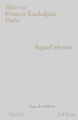 MAISON FRANCIS KURKDJIAN AQUA CELESTIA EAU DE TOILETTE SPRAY 2.4 Oz / 70 ml NEW!