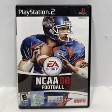 NCAA Football 08 (Sony PlayStation 2, 2007) With Manual