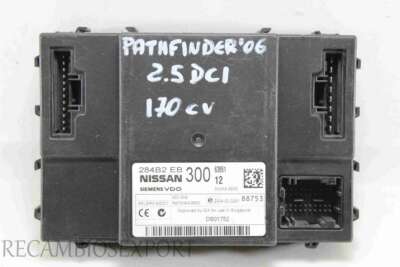 Centralita de confort Nissan Navara Pathfinder 284B2EB300 5WK48935 