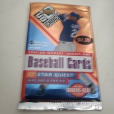 1999 Upper Deck Baseball Trading Cards Sealed Pack Series 1 UD MLB 10 Cards 