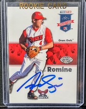 2008 TriStar Projections Pro Debut Andrew Romine On-Card Auto #307 Orem Olwz
