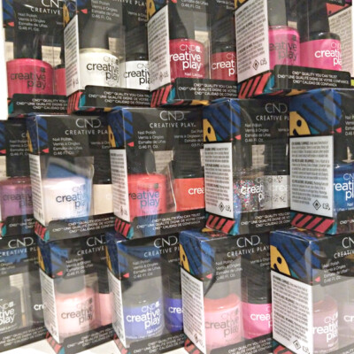 CND Creative Play Gel Polish & Nail Polish LED/UV Pick Any Color Matching Duo
