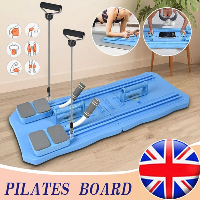 All-in-One Pilates Board - Home Reformer Machine For Core, Cardio & Strength Workouts | Partner Mode