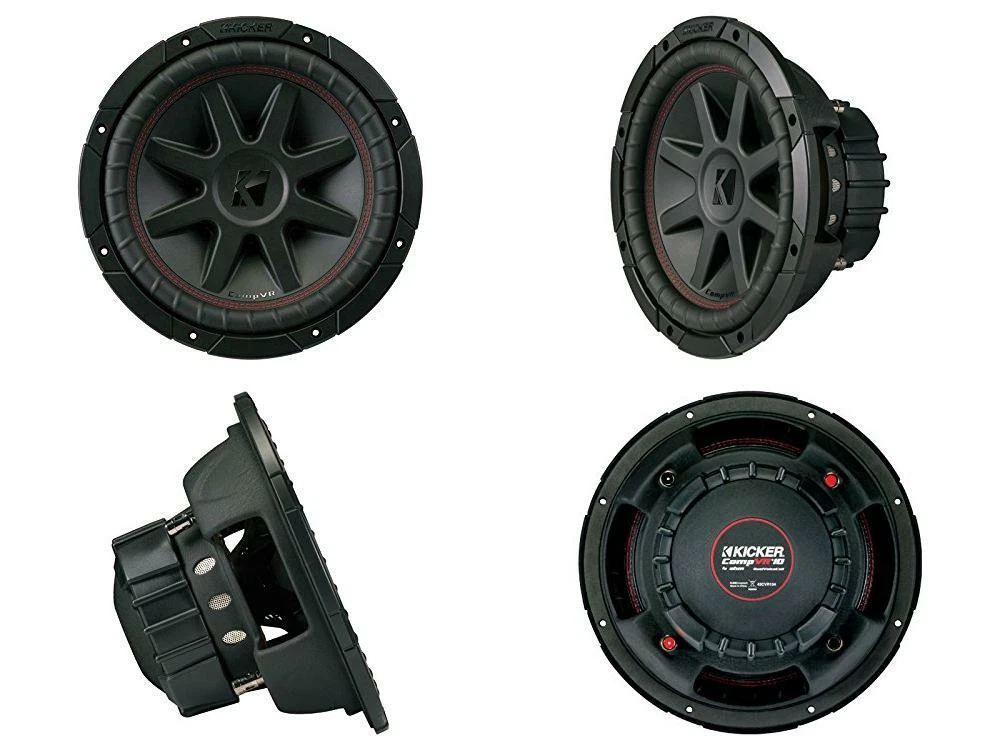Kicker CVR104 (43CVR104) CompVR 10-Inch (25cm) Subwoofer, 10