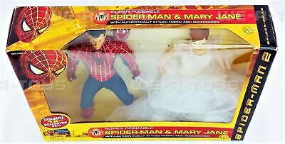 Spider-Man & Mary Jane 12 Collector Set Spider Man 2 2004 Toy Biz