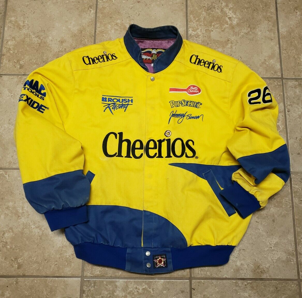 RARE Vintage Jeff Hamilton Nascar Johnny Benson Cheerios RARE Vintage Jeff Hamilton Nascar Johnny Benson Cheerios