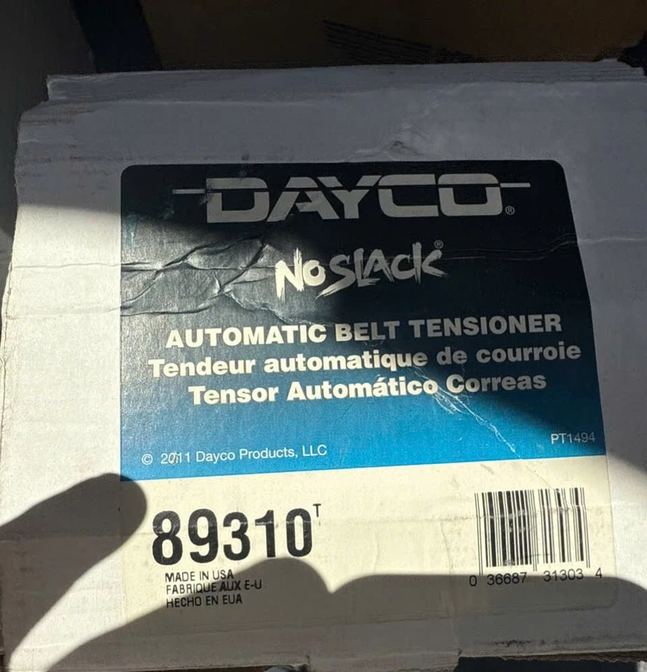 89310 Dayco Accesorio Tensor de Cinturón para Chevy S10 Pickup Chevrolet S-10 Hombre Foto 2 de 2