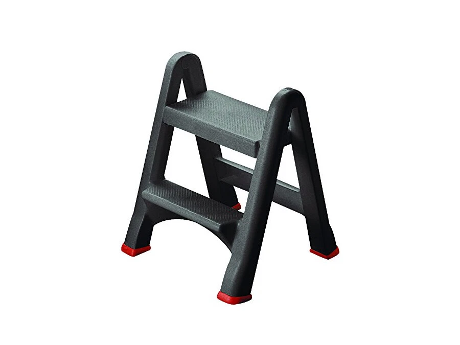 Folding Step Ladder Stool Mini 2 Step Up to 150kg Portable Surface Foldable HQ