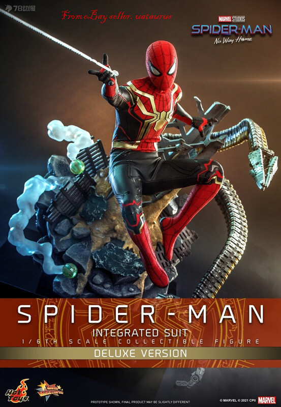 Perfcet Hot Toys 1/6 Mms624 Spider-Man No Way Home Spider Man