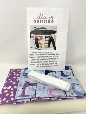 Millie P's Quilt Shop Friendship Tote Quilt Kit NEW