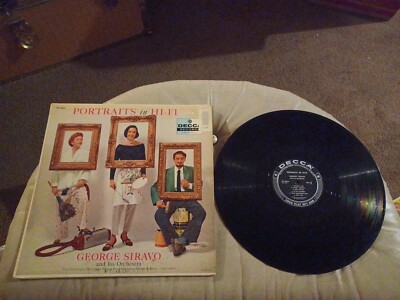 George Siravo & Orchestra Portraits In Hi-Fi DL 8464 MONO Decca 1st Press'58 EX+