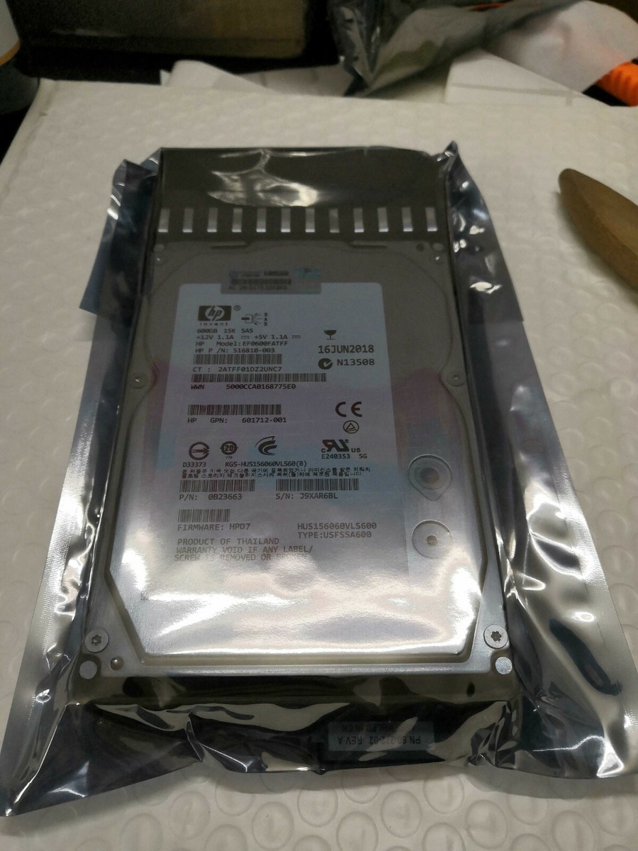 AP860A 601777-001 hard drive 600G SAS 15K Hard Drive | eBay