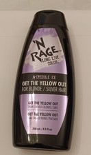 'N RAGE COLOR N-CREDIBLE ICE GET THE YELLOW OUT FOR BLONDE/SILVER HAIR 8.5 fl oz