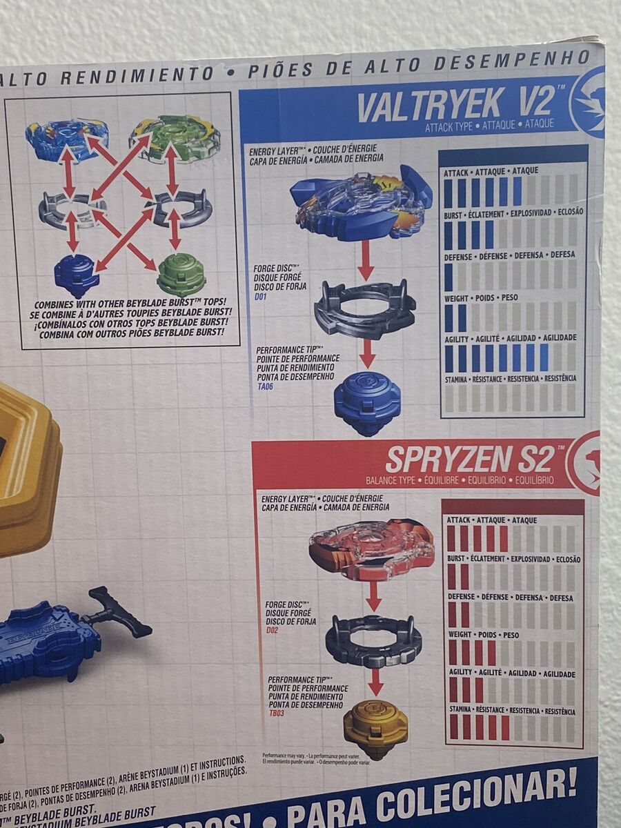 Hasbro Beyblade Burst Epic Rivals Battle Set (B9498) New In