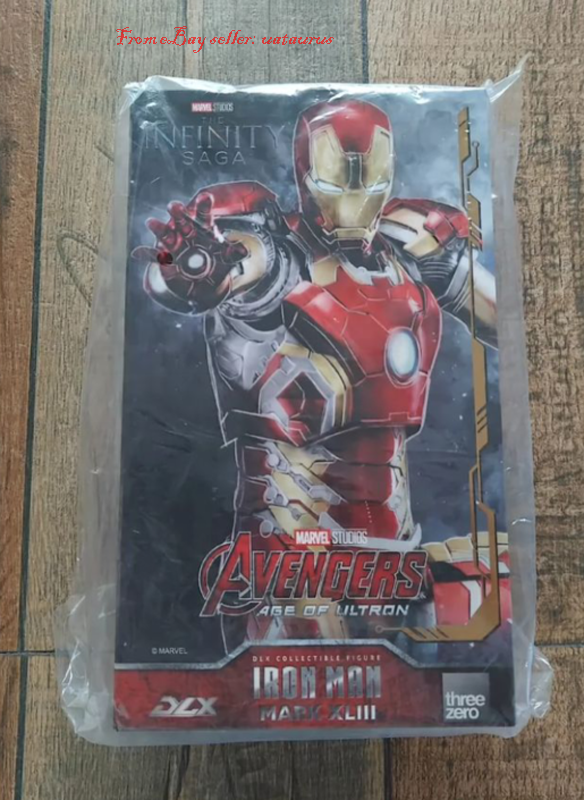 Perfect Threezero 1/12 The Infinity Saga Dlx Iron Man Mark 43 In