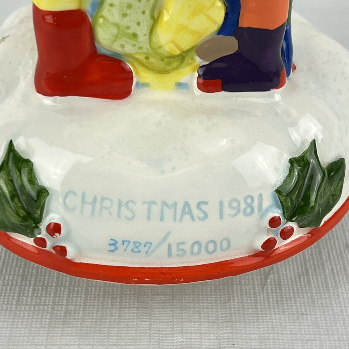 Snoopy A Christmas Wish Musical Box Schmid 1981 Does Not Play 7.5