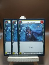 3x Playset Flesh and Blood High Seas Sic' Em Shot C Yellow SEA118