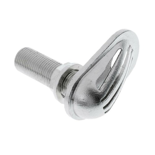 Boat Stainless Steel 1-1/2" Thru Hull Intake Strainer Thread Pump Hose Fitting - 第 1/5 張圖片
