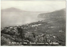 S. AGATA SUI DUE GULFI - NAPLES - SORRENTINE PENINSULA SEEN FROM THE OLIVE GROVE -36259