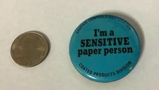 Graphic Controls Corporation Coated Products Division Advertising Pin
