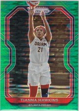 2021 WNBA PRIZM SP Green PULSAR #62 Tianna Hawkins - Atlanta Dream #11/25 MADE
