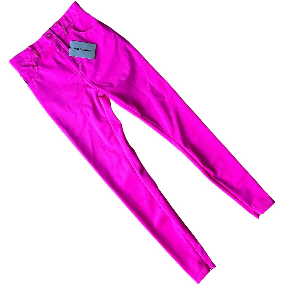 パンツ BALENCIAGA Woman Pants Pink 704752TVK15 6840 Auth BALENCIAGA Pants 704752 TVK15 6840 Pink Size: 34 Italy