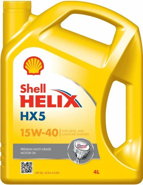 SHELL HELIX HX5 15W40 4L ENGINE OIL FOR B076BKVVY7 550039983