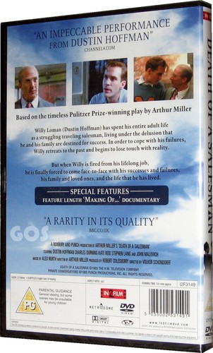 Arthur Millers Death Of A Salesman DVD Starring Dustin Hoffman New Sealed - 第 2/2 張圖片