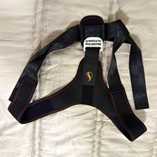 Posture Doctor Adjustable Copper Posture Corrector Back/Shoulder Brace Black