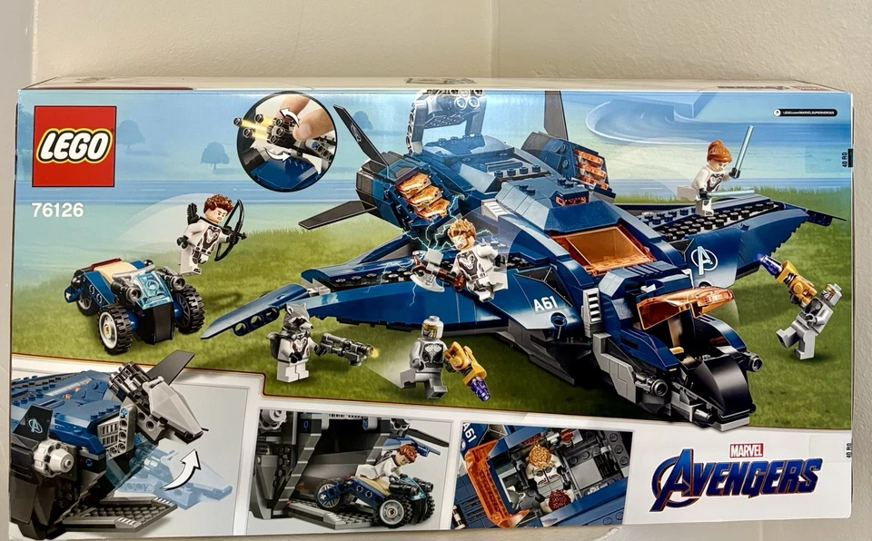 LEGO Marvel Avengers Ultimate Quinjet 76126 Nuevo. RETIRADO. Envío gratis Foto 2 de 2