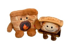 Russ Bum Bumz Francis Fireplace Plush Toy Kellytoy  Gigglescape S  mores Food