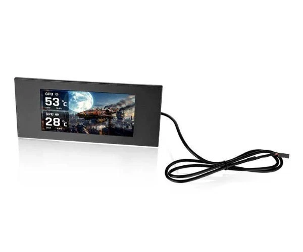 Kit de Panel LCD Thermaltake AC-080-OO1NAN-A1 6.0" para View 600 TG Foto 3 de 3