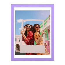 12x16 Picture Frame, Engineered Wood with Shatter Resistant Plexiglass, Displ...