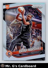 2025 Panini Prizm WNBA Silver Prizm Rayah Marshall #47 EX