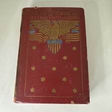 Vintage Book 1926 Poems Of American Patriotism, Revise Edition, Has Worn Details