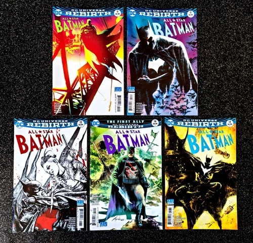 DC Comics Bundle All Star Batman Variant Printing Set 11 13 14 Job Lot STUNNING