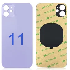 Replacement Rear Back Glass Big Hole For iPhone 15 14 13 12 11 Pro XR XS X 8 Lot