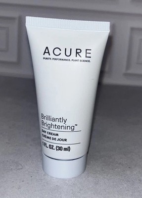 New Acure Brightening Day Cream 1 Fl Oz Trial Size