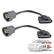 2PCS HID to Halogen Headlight Wiring Adapter Conversion Harness Left Right