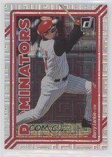 2023 Panini Donruss Dominators Vector Barry Larkin #D6 HOF y0i