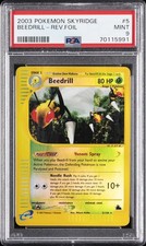 2003 POKEMON SKYRIDGE #5 BEEDRILL-REVERSE FOIL PSA 9 on eBay
