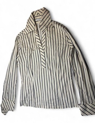 Naracamicie Woman s Woman Stripped Long Sleeve Shirt Size 2