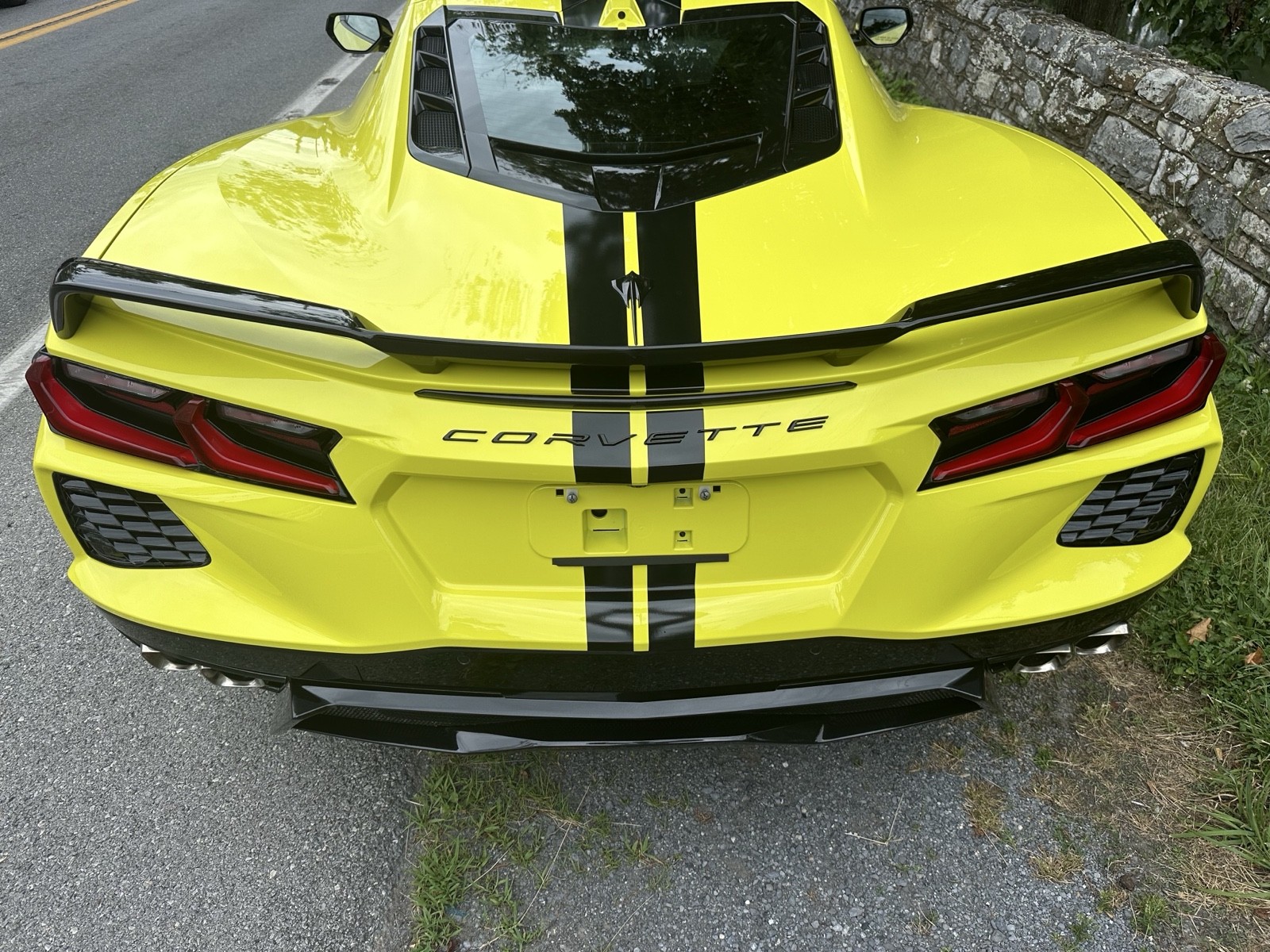 2020 Yellow Chevrolet Corvette   | C8 Corvette Photo 4