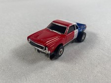 Auto World TJet Ultra G '69 AMC AMX Red/White/Blue "SS AMX" Slot Car