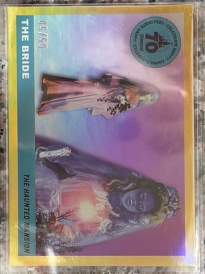 2025 Topps Disneyland 70th Anniversary The Bride T55-21 Gold 05/50