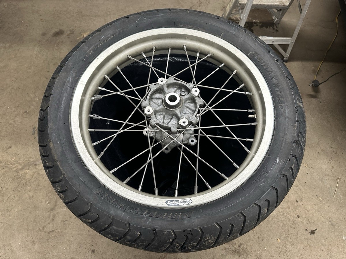 Xr650r Flat Track Retro Rear Wheel 18x2.75 OEM Hub Buchanan SunRim
